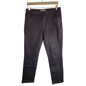 Democracy "Flex" ellent‎ Jeans Women's 6 Skinny Pants Charcoal Grey/Brown